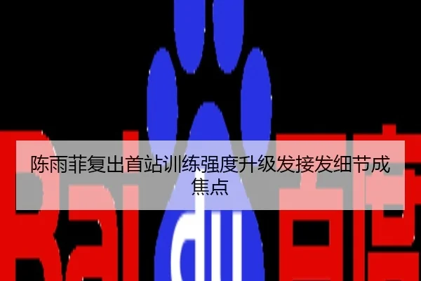 陈雨菲复出首站训练强度升级发接发细节成焦点